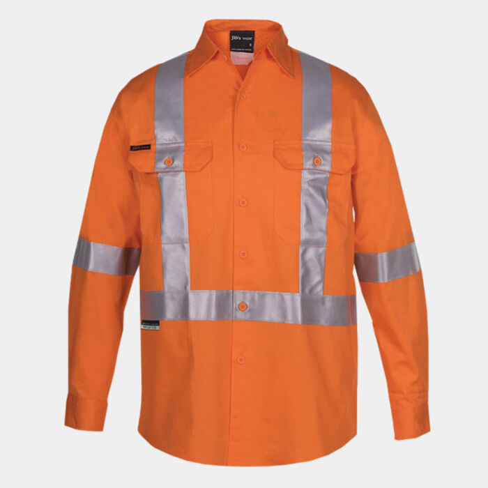 JB's HV (D+N) L/S 150G CROSS BACK TAPE SHIRT Thumbnail