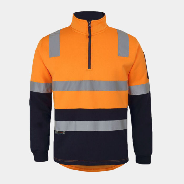 JB's 1/2 ZIP AUST. RAIL (D+N) FLEECE SWEATER Thumbnail