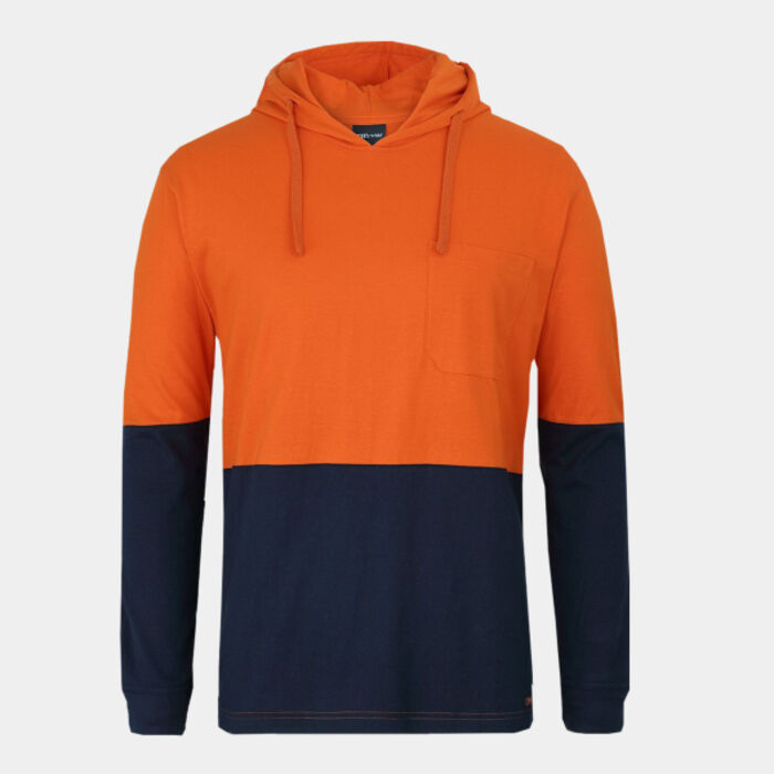 JB's  HV L/S COTTON TEE WITH HOOD Thumbnail