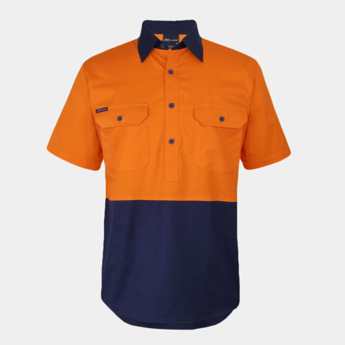 JB's HV CLOSE FRONT S/S 150G WORK SHIRT Thumbnail