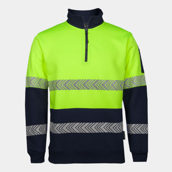 JB's HV 1/2 ZIP SEGMENTED TAPE FLEECY Thumbnail