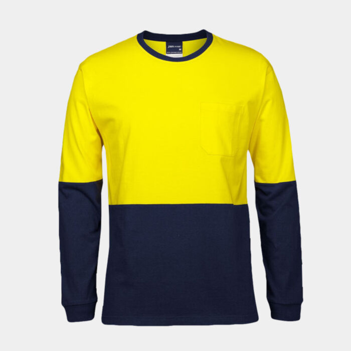 JB's HV L/S CREW NECK COTTON T-SHIRT Thumbnail