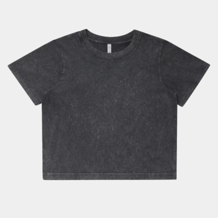 WOS STONE WASH HEAVY CROP Thumbnail