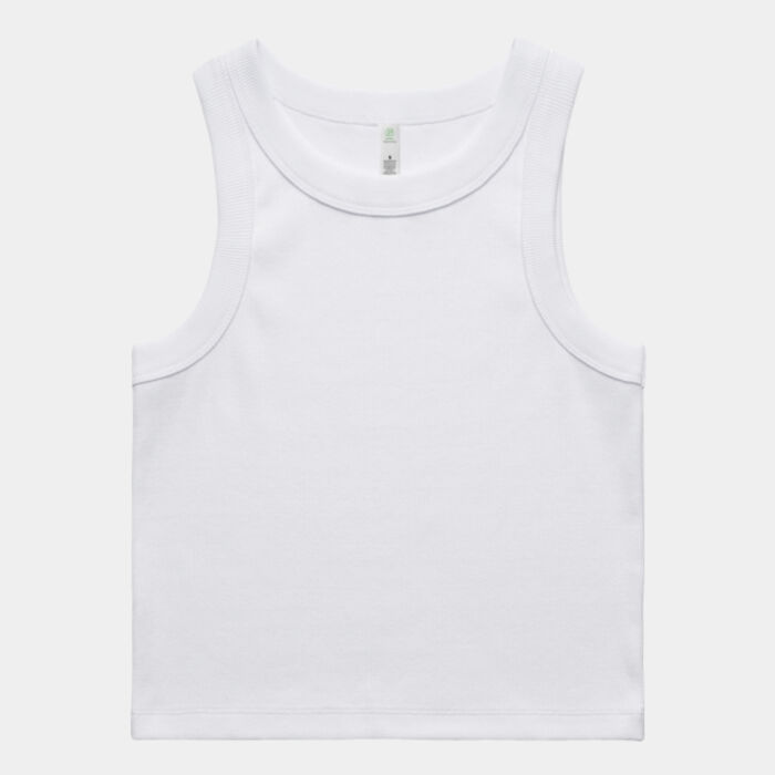 ORGANIC RIB CROP TANK Thumbnail
