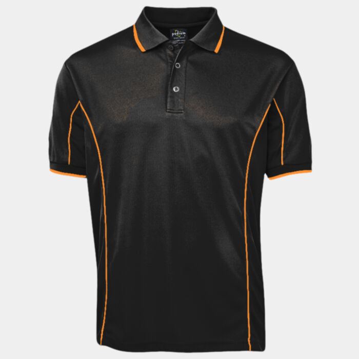 PODIUM S/S PIPING POLO Thumbnail