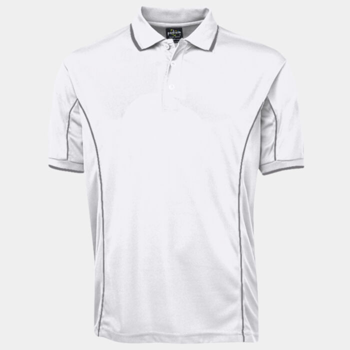 PODIUM S/S PIPING POLO Thumbnail