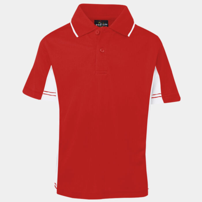 PODIUM KIDS C/TRAST POLO Thumbnail