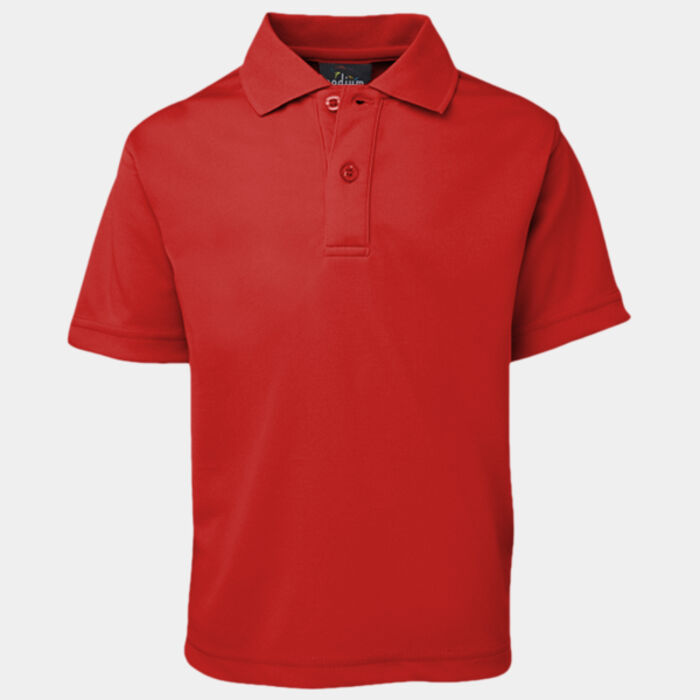 PODIUM KIDS S/S POLY POLO Thumbnail