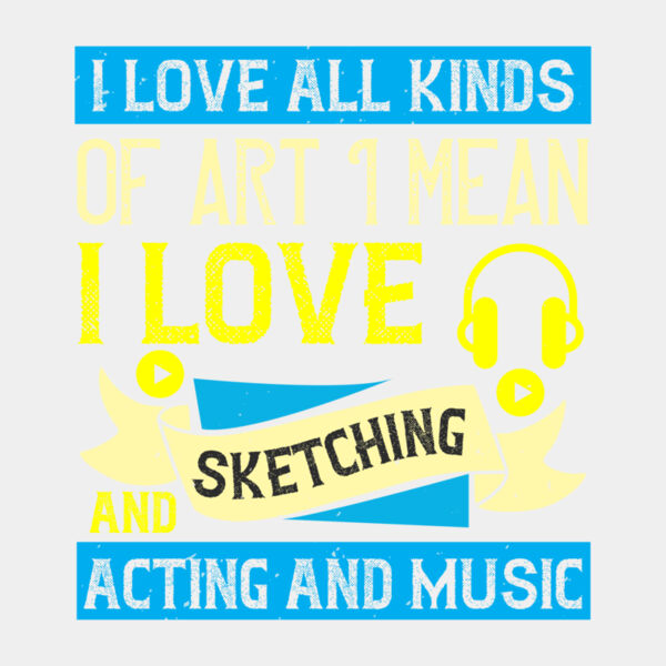 I love all kinds of art  I mean  I love sketching and acting and music 01 Thumbnail